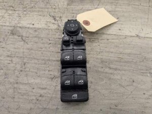2017-2023 BMW 528i Black Front Driver Main Master Power Window Switch (Used OEM)