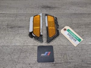 2017-2018 Audi S7 Front Bumper Side Marker Light Reflector Set (Left & Right) (Used OEM)