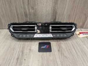 2019-2023 BMW 320i Black AC Vent Heater Climate Control Switch Panel (Used OEM)