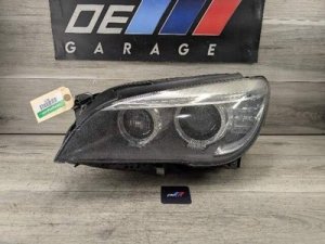 2013-2015 BMW 750i Gray Left Driver Adaptive Xenon Headlight Assembly (Used OEM)