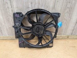 2009-2013 BMW 335i xDrive Gray Engine Cooling Fan Assembly (Used OEM)