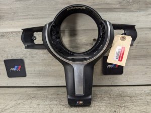 2015-2019 BMW X6 M Sport Steering Wheel Trim Bezel Cover (Used OEM)