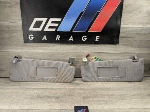 2009-2015 BMW 740i Gray Sun Visor (Used OEM)