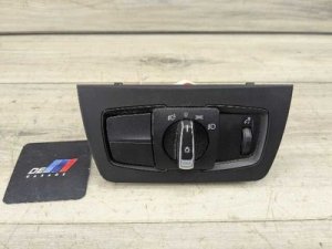 2014-2021 BMW M2 Black Headlight Switch Control Panel (Used OEM)