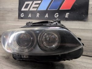 2007-2010 BMW 328i Black Right Passenger Dynamic Adaptive Bi-Xenon Headlight Assembly (Used OEM)