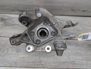 2019-2024 BMW X4 Gray Rear Left Wheel Hub Spindle Knuckle (Used OEM)
