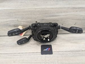 2010-2013 BMW X5 White Steering Column Switch Cluster (Used OEM)