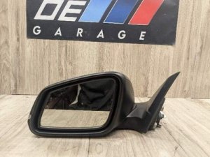 2015-2020 BMW M4 Blue Left Driver Side Mirror Assembly (Used OEM)