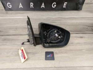 2010-2014 BMW X6 Black M Outside Mirror Right with Top View Camera (Used OEM)