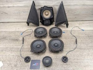 2019-2025 BMW X4 Blue HiFi Door Mid-Range Speaker (Used OEM)