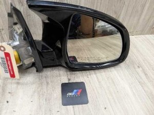 2015-2019 BMW X6 Black Right Side View Mirror Assembly (Used OEM)