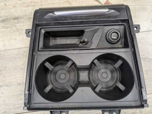  BMW X5 m White Center Console Cup Holder (Used OEM)