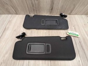 2019-2026 BMW X4 Black Sun Visor Set, Left and Right (Used OEM)