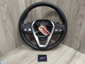 2022-2026 BMW M2 Black Sport Steering Wheel Leather (Used OEM)