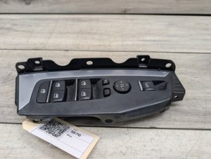 2017-2023 BMW 528i Black Front Driver Main Master Power Window Switch (Used OEM)