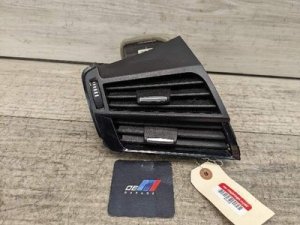 2015-2019 BMW X6 Black Left Outer Dash Air Vent Grille (Used OEM)