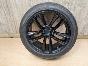 2016-2022 BMW 740i Gray Light Alloy Wheel Double Spoke 630 (Used OEM)