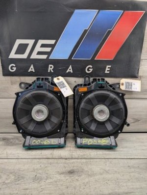 2017-2023 BMW M5 Gray Central Bass Woofer, Left (Used OEM)