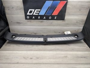 2019-2024 BMW X4 Black Trunk Loading Sill Trim Panel (Used OEM)
