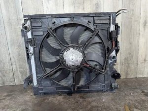  BMW X5 m White Engine Cooling Fan Assembly (Used OEM)