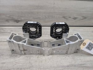2021-2025 BMW M4 Blue Radiator Lower Module Mount Set (Used OEM)