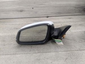 2014-2019 BMW 335i xDrive White Left Side View Mirror Assembly (Used OEM)