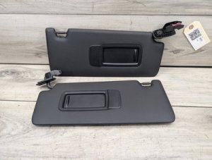 2021-2026 BMW M4 Blue Sun Visor Set (Used OEM)