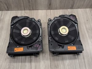 2012-2019 BMW M3 Blue Harman Kardon Central Bass Subwoofer, Left (Used OEM)