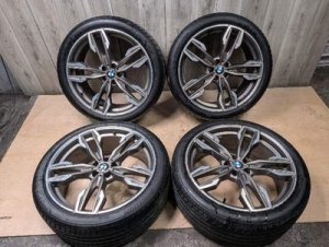 2018-2024 BMW X3 Blue Wheel, Style 718M (Used OEM)