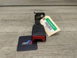 2015-2018 BMW X4 Black Driver Left Seatbelt Buckle - Rear (Used OEM)