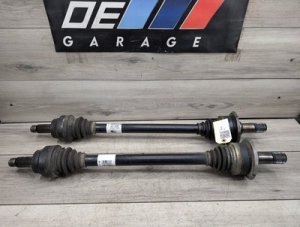 2010-2019 BMW X6 Black Rear Axle Output Half Shaft (Used OEM)