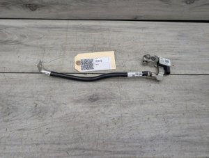 2017-2023 BMW 528i Gray Negative Battery Cable with Intelligent Battery Sensor (IBS) (Used OEM)