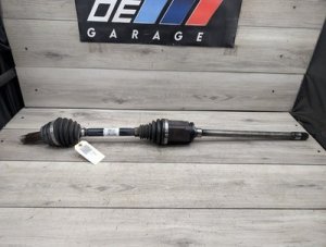  BMW X5 m Black Front Right Output Shaft (Used OEM)
