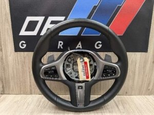 2022-2026 BMW M2 Gray M Sport Steering Wheel Heated (Used OEM)