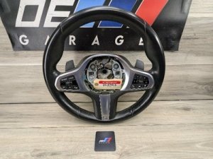2022-2026 BMW M2 Blue M Sport Steering Wheel (Used OEM)