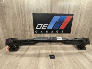 2015-2019 BMW X6 Black Bumper Reinforcement Carrier Impact Rebar - Rear (Used OEM)