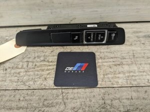 2015-2019 BMW X6 Black Center Console Operating Unit Switch (Used OEM)