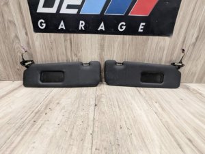 2007-2013 BMW M3 Black Sun Visor Set (Used OEM)