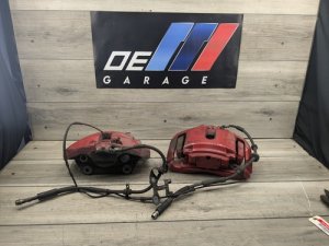  BMW 7 series Red Front Brake Caliper (Used OEM)