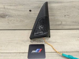 2007-2013 BMW 335i Black Right Inner Mirror Triangle Seal with Harman Kardon Tweeter - Front (Used OEM)