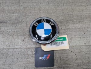 2011-2017 BMW X3 Black Trunk Lid Emblem (Used OEM)
