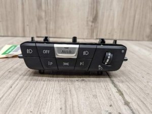  BMW 1 series Black Headlight Switch Control Panel (Used OEM)