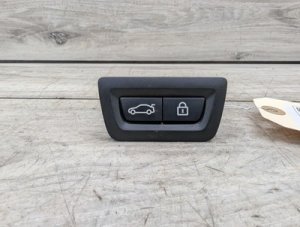 2011-2023 BMW 528i White Rear Trunk Lid Center Lock Switch (Used OEM)