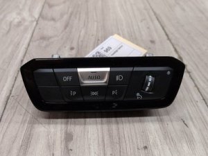 2022-2025 BMW M2 Black Headlight Control Switch (Used OEM)