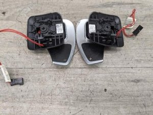 2009-2012 BMW 328i Black Set, Shift Paddle, Chrome, Perlglanz (Used OEM)