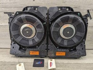 2014-2020 BMW 428i Black Harman Kardon Underseat Subwoofer Set (Used OEM)