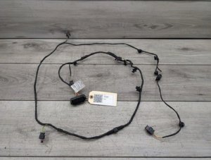 2019-2023 BMW X5 White Rear Bumper Parking Aid System Wiring Harness (Used OEM)
