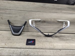 2018-2023 BMW X2 Chrome Steering Wheel Trim Bezel Cover (Used OEM)