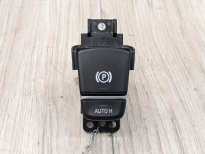 2017-2023 BMW 528i Black Parking Brake Auto Hold Switch (Used OEM)