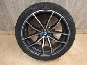 2019-2026 BMW Z4 Black Alloy Rim Wheel V-Spoke Style 770 (Used OEM)